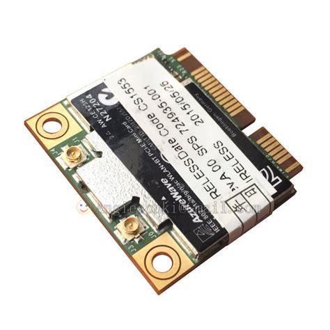 HP Broadcom BCM94352HMB 4352 WiFi+ BT 4.0 867 Mbps Card 802.11 ac SPS ...