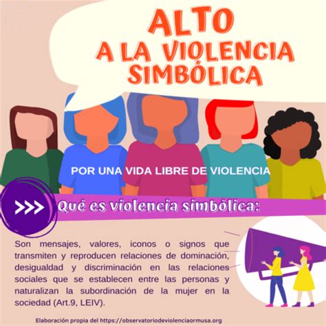 Violencia simbólica Observatorio de violencia contra las mujeres