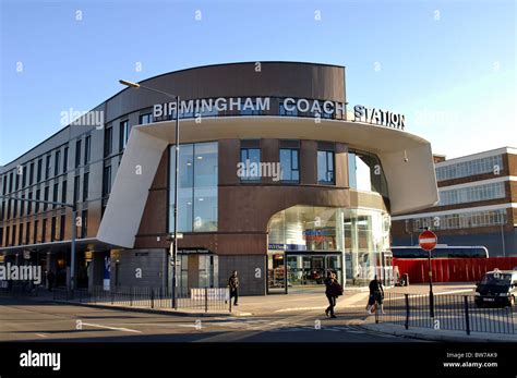 Birmingham Coach Station Digbeth Birmingham Uk Stock Photo Alamy