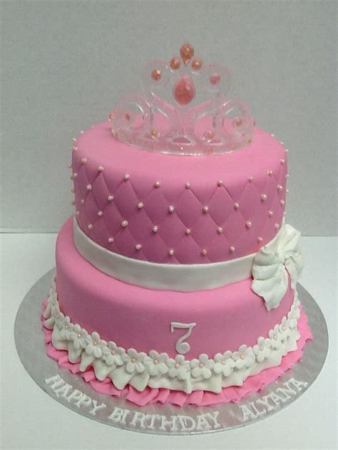 Princess Birthday Cake With Tiara