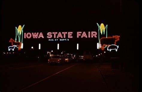 See Vintage Photos Of Butter Sculptures And Carnival Rides At The Iowa