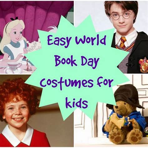 Easy World Book Day Homemade Costume Ideas With Off