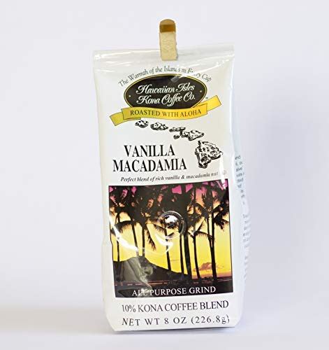 Amazon Hawaiian Isles Kona Coffee Co Kona Vanilla Macadamia Nut