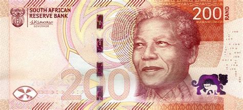 South Africa New Rand Note B A Confirmed Introduced On