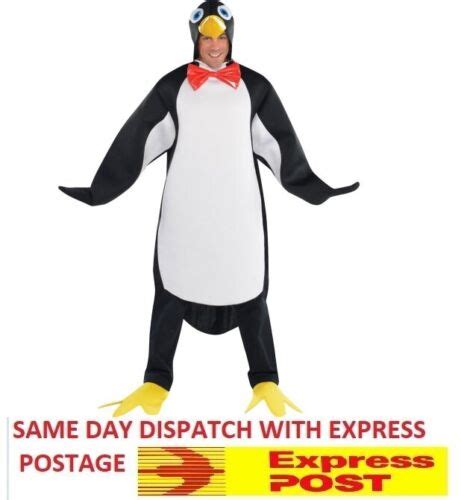 Penguin Pal Men Costume Fancy Dress Up Halloween Book Week Costume