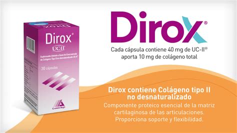 Dirox Colágeno Tipo II no Desnaturalizado Gramón Bagó