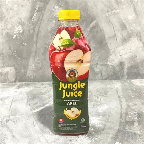 Jual Jungle Juice Apple Drink Minuman Rasa Apel 1000ml Shopee Indonesia