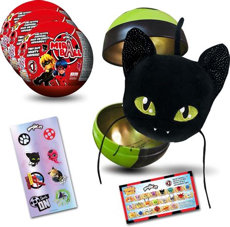 amazoncom miraculous ladybug miraball    surprise  pack blind