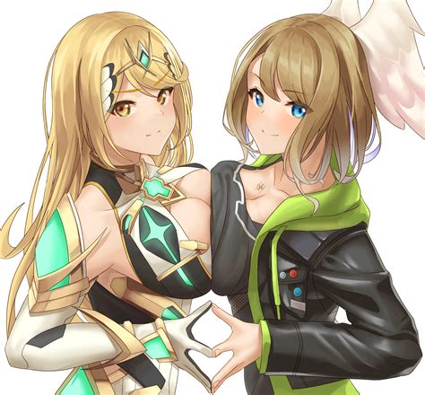 Mythra And Eunie Xenoblade Chronicles 3 Know Your Meme