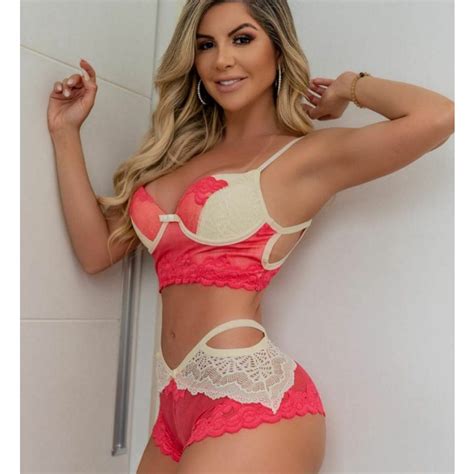 Kit Conjunto De Lingerie Luxo Sexy Shopee Brasil