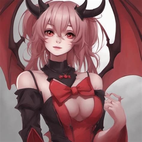 AI Cute Devil Girl by LordTomBond on DeviantArt