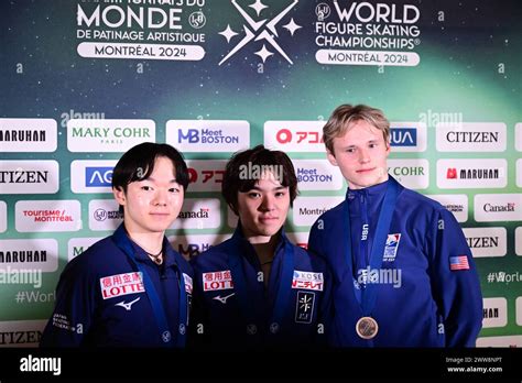 L R Yuma Kagiyama Jpn Shoma Uno Jpn Ilia Malinin Usa During