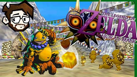 A Deadly All Out Race For The Prize Zelda Majora S Mask Goron Race