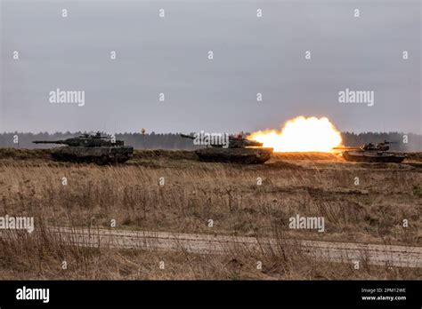 German Soldiers Assigned To The 93 Armored Demonstration Battalion 9th