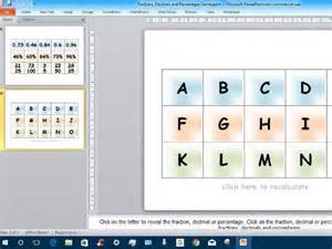 Fractions Decimals And Percentages Game Teaching Resources