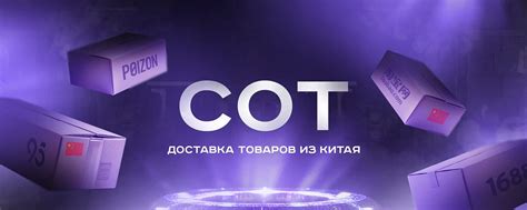 COT | ДОСТАВКА ТОВАРОВ ИЗ КИТАЯ | POIZON | Закажем и доставим любой ...