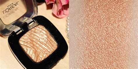 Loreal Color Riche L´Ombre Pure "500 Gold Mania" [Lidschatten] - Swatch ...