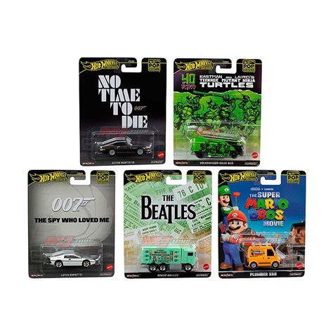 Set Hot Wheels Premium Pop Culture D Counting Minis