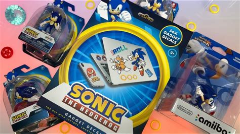 Sonic Gadget Decals Sonic The Hedgehog Toy Collection Calcoman As