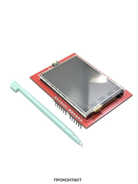 Дисплей Tft Lcd 24 240x320 сенсорный для Arduino Uno слот для Sd купить в магазине