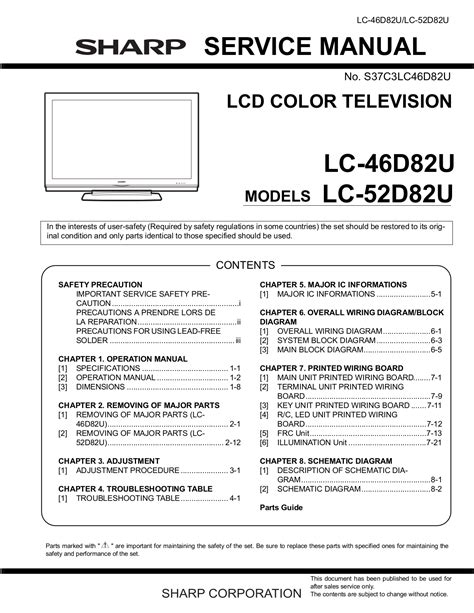 Jvc Pd Z50dx4 Pdp Color Tv Service Manual Download 2