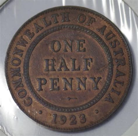 1923 Australian Half Penny Sells for $1,300 at Auction - Coins - Numismatics, Stamps & Scrip