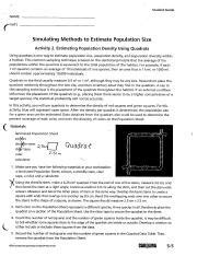 Kami Export Nicholas Curry Quadrat Population Sampling Lab Pdf