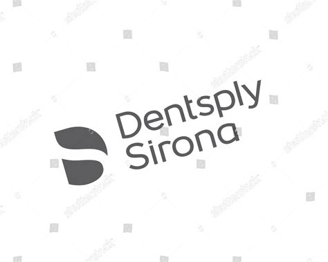 Dentsply Sirona Rotated Logo White Background Editorial Stock Photo ...