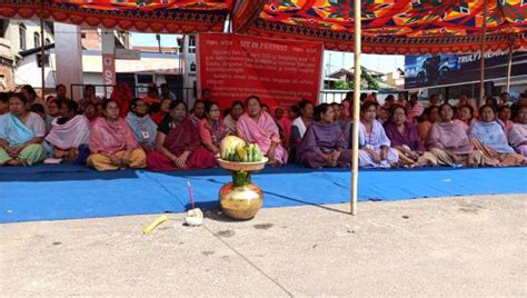 Manipur: Protests against attack on women leader Sujata