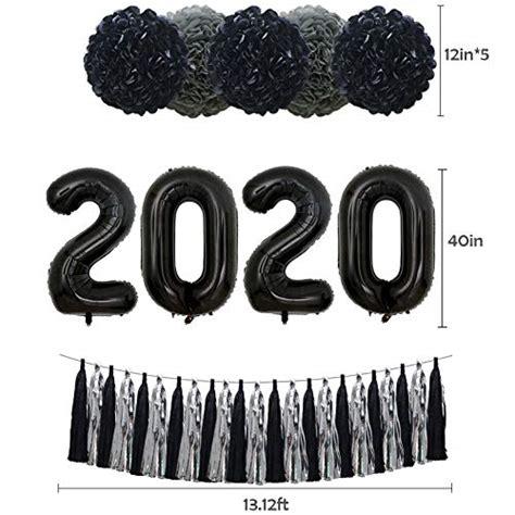 2020 New Years Eve Party Decorations Kit Graduation Anniversary