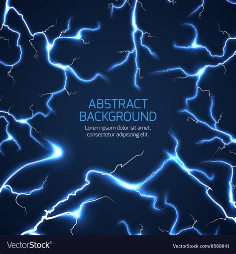 Lightning background Royalty Free Vector Image