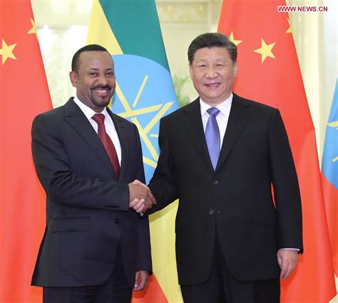 Xi Meets Ethiopian Prime Minister Xinhua English News Cn