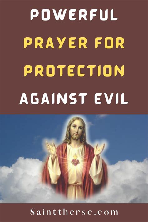 Powerful Prayer for Protection Against Evil | Prayer for protection ...