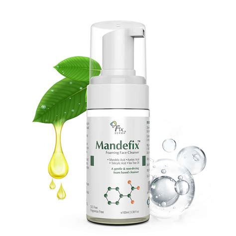 Buy Fixderma Mandefix Foaming Cleanser With 2 Salicylic Acid 100ml Online And Get Upto 60 Off