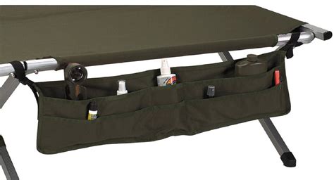 Olive Drab Military Style Camp Cot Accessory Pouch Rothco 33 Cot Fram