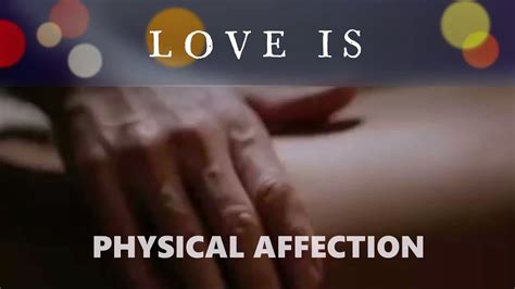 SHOWING 6 TYPES Of PHYSICAL AFFECTION YouTube