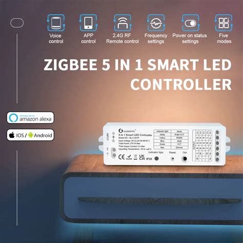 Gledopto Zigbee Dc V In Rgbcct Rgbw Rgb Cct Dimmer Led