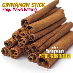 Jual New Product Cinnamon Stick Gram Kayu Manis Batang Gram