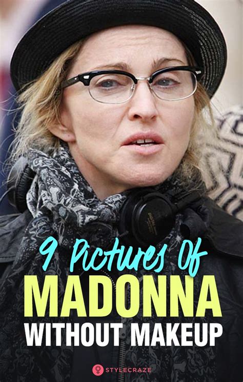 Top Shocking Pictures Of Madonna Without Makeup Is So Cool