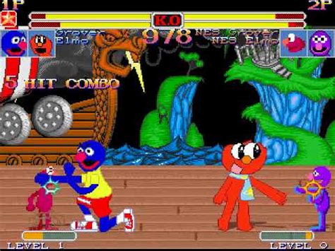 Mugen Grover And Elmo Vs Nes Grover And Nes Elmo Youtube