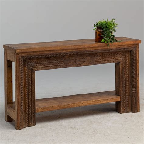 Carved Console Table Andy Thornton