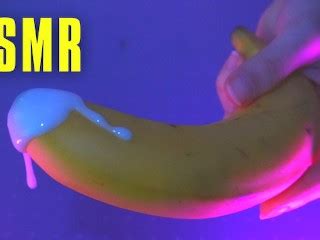 ASMRローションまみれのバナナをねっとりシコシコ Pornhub Gay