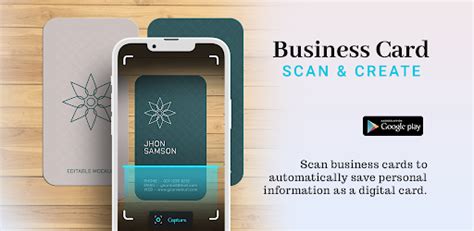 Business Card Scan & Create Android App