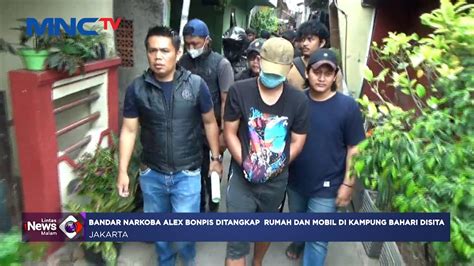 Polisi Tangkap Bandar Narkoba Alex Bonpis Di Kampung Bahari