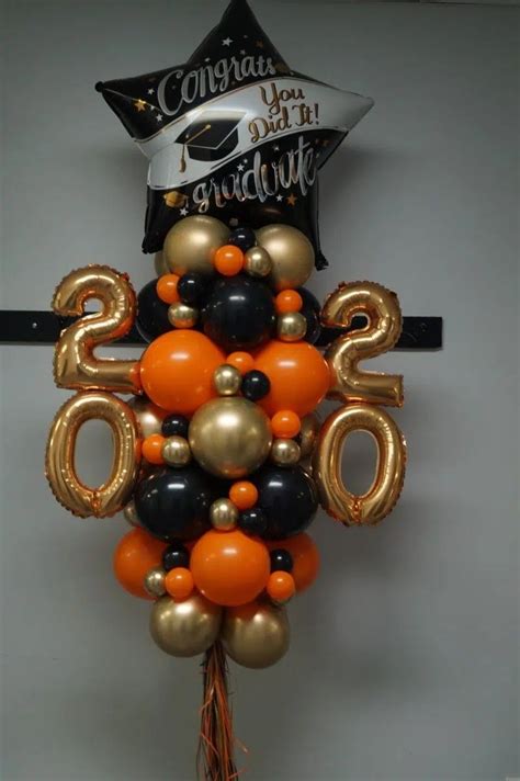 Graduation Cap Balloon Columns Party Balloons By Q