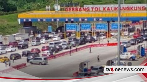 Ini Alasan Korlantas Polri Batalkan Skema One Way Tol Kalikangkung