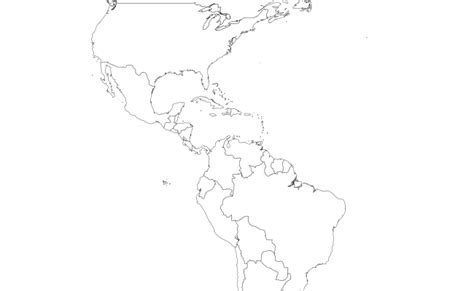 Mapa Mudo De America Para Imprimir Mapa De America Mapa Dibujo Mapa Modafinil