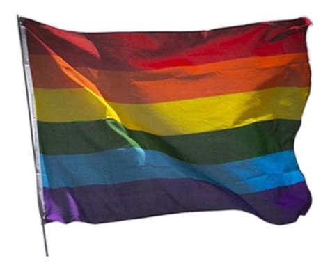 Bandera De Arcoíris Amistosa Para Gays Transgénero Bisexua Cuotas