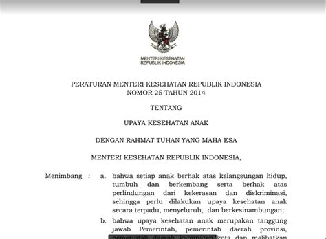 PERATURAN MENTERI KESEHATAN REPUBLIK INDONESIA NOMOR 25 TAHUN 2014