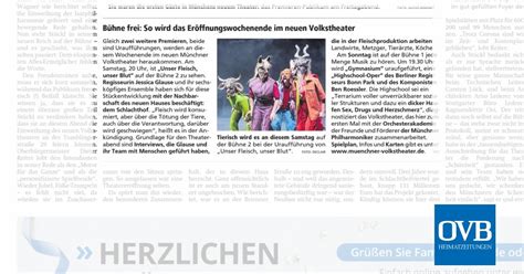 Bühne frei So wird das Eröffnungswochenende im neuen Volkstheater